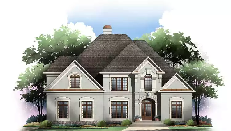 image of 3001 - 3500 square feet house plan 1818
